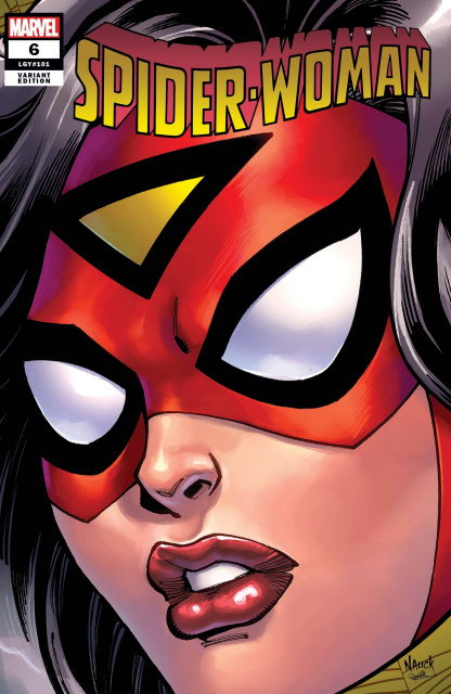 Spider-Woman #6 (Nauck Headshot Cover)