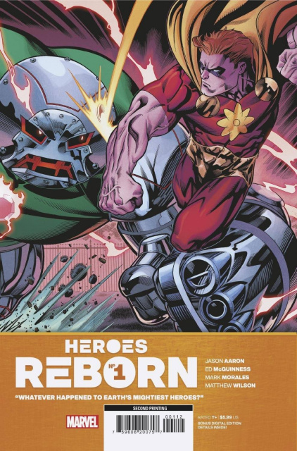 Heroes Reborn #1 (McGuinness 2nd Printing)
