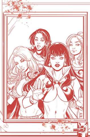 Red Sonja and Vampirella Meet Betty and Veronica #5 (21 Copy Braga Tint Cover)