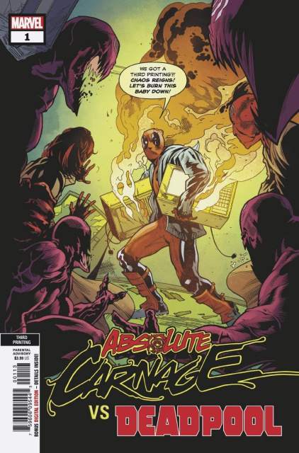 Absolute Carnage vs. Deadpool #1 (3rd Printing)