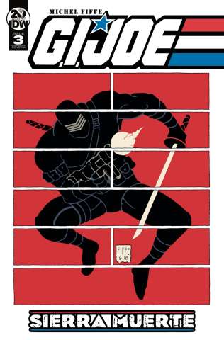 G.I. Joe: Sierra Muerte #3 (Fiffe Cover)