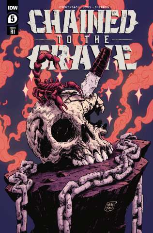 Chained to the Grave #5 (10 Copy Level Cover)