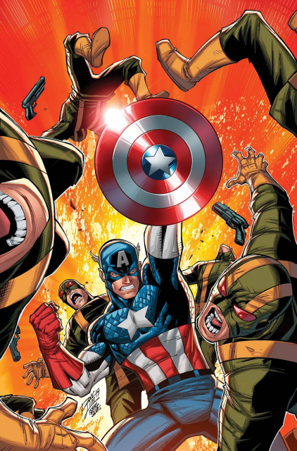 Captain America and The Invaders: Bahama's Triangle #1 (Lim Cover)