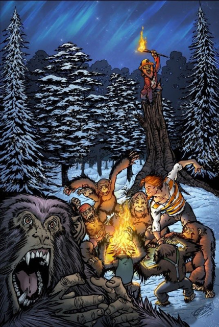 Grimm Fairy Tales: The Jungle Book 2016 Holiday Special (Granda Cover)