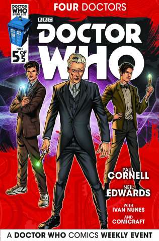 Doctor Who: Four Doctors #5 (Edwards Cover)
