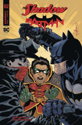 The Shadow / Batman #2 (Timpano Subscription Cover)