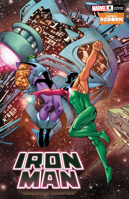 Iron Man #8 (Pacheco Reborn Cover)