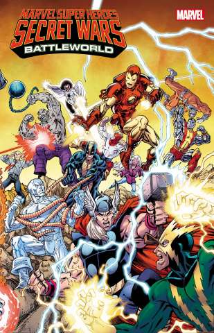 Marvel Super Heroes: Secret Wars - Battleworld #4 (Todd Nauck Connect Cover)