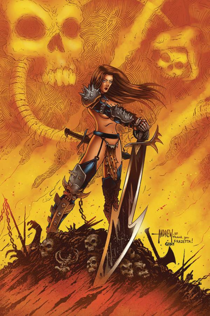 Cavewoman: Metal Age #2 (Mangum Cover)