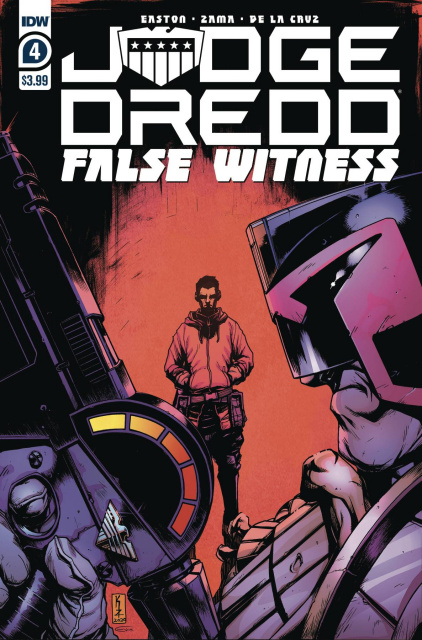 Judge Dredd: False Witness #4 (Zama Cover)