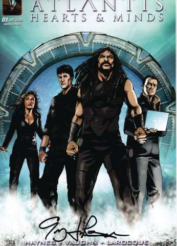 Stargate Atlantis: Hearts & Minds #1 (Larocque Signed Cover)