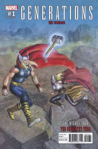 Generations: The Unworthy Thor & The Mighty Thor #1 (Pastoras Cover)