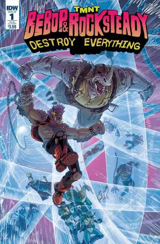 Teenage Mutant Ninja Turtles: Bebop & Rocksteady Destroy Everything #1 (Subscription Cover)
