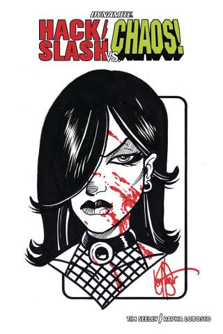 Hack/Slash vs. Chaos! #1 (Haeser Hack Cover)