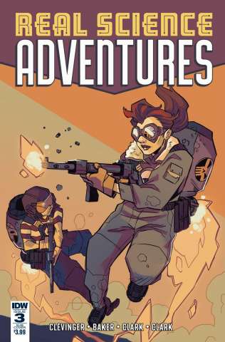 Real Science Adventures: The Flying She-Devils #3 (Subscription Cover)