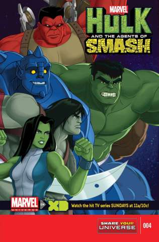 Marvel Universe: Hulk and the Agents of S.M.A.S.H. #4