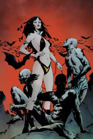Vampirella: The Dark Powers #1 (21 Copy Lee Vampi Demons Cover)