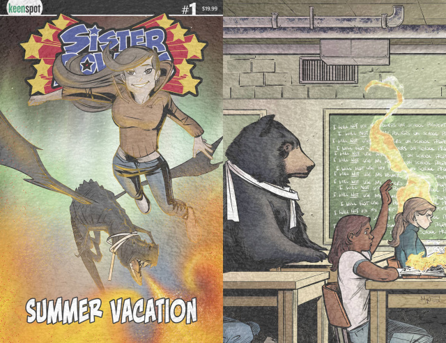 Sister Powers: Summer Vacation #1 (Holofoil Flip Cover)