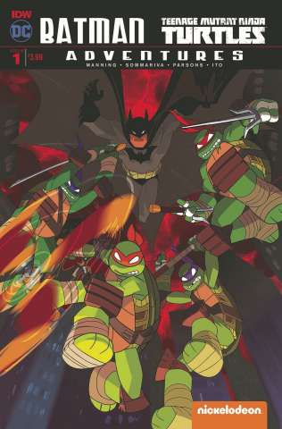 Batman / Teenage Mutant Ninja Turtles Adventures #1 (2nd Printing)