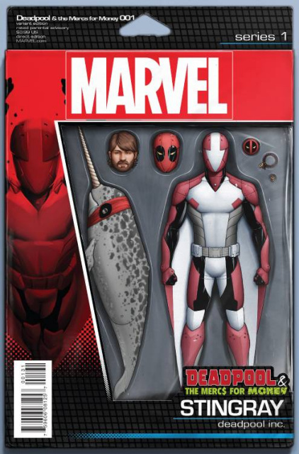 Deadpool and the Mercs For Money #1 (Action Figure Cover)