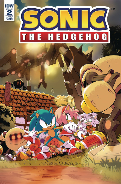 Sonic the Hedgehog #2 (Thomas Cover)