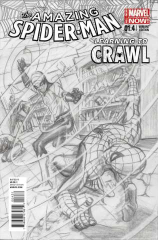 The Amazing Spider-Man #1.4 (Ross Sketch Cover)