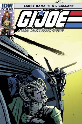 G.I. Joe: A Real American Hero #213 (Subscription Cover)