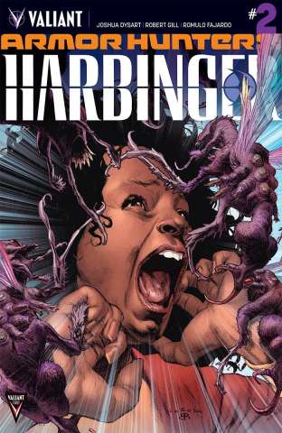 Armor Hunters: Harbinger #2 (Larosa Cover)