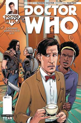 Doctor Who: New Adventures with the Eleventh Doctor, Year Two #9 (Pleece Cover)