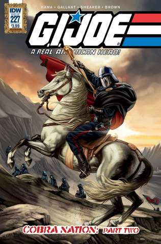 G.I. Joe: A Real American Hero #227 (Art Appreciation Cover)