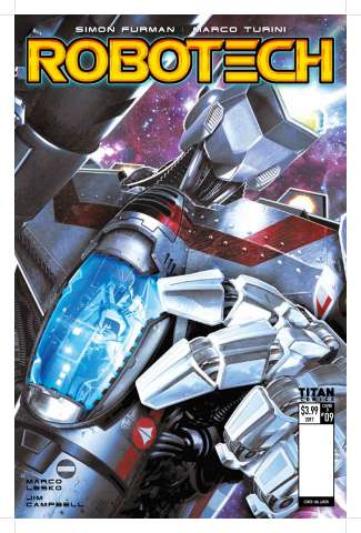Robotech #10 (Laren Cover)