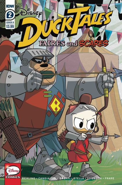DuckTales: Faires and Scares #2 (Cover B)
