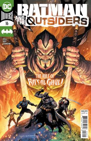 Batman and The Outsiders #16 (Tyler Kirkham Cover)