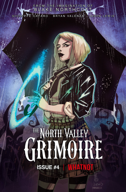 The North Valley Grimoire #4 (Wednesday Homage Cover)