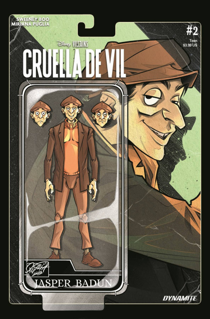 Disney Villains: Cruella De Vil #2 (Action Figure Cover)