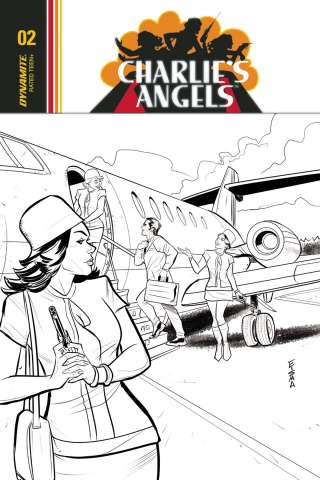 Charlie's Angels #2 (10 Copy Eisma B&W Cover)
