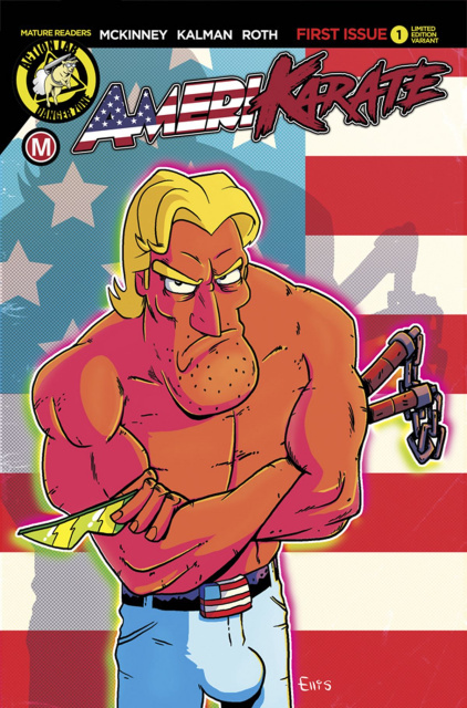 Amerikarate #1 (Deathstare Cover)