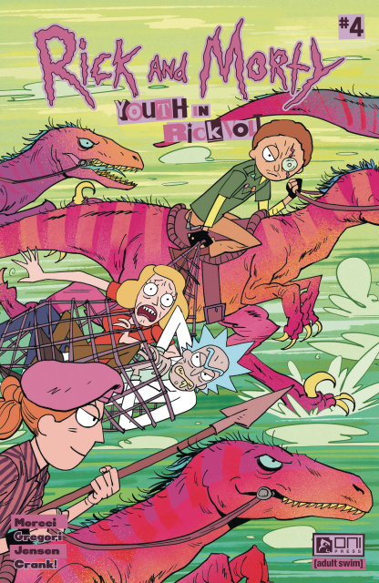 Rick and Morty: Youth in Rickvolt #4 (Revel Cover)