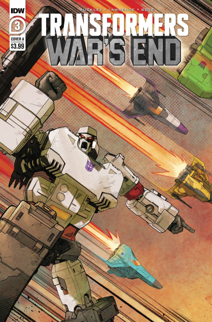 Transformers: War's End #3 (Sebastian Piriz Cover)