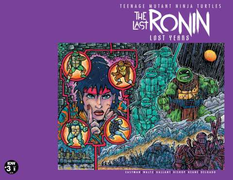 Teenage Mutant Ninja Turtles: The Last Ronin - Lost Years #3 (Eastman & Bishop Cover)