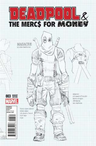 Deadpool and the Mercs For Money #3 (Hawthorne Cover)
