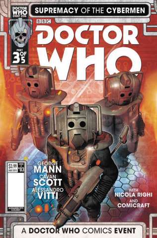 Doctor Who: Supremacy of the Cybermen #3 (Listran Cover)