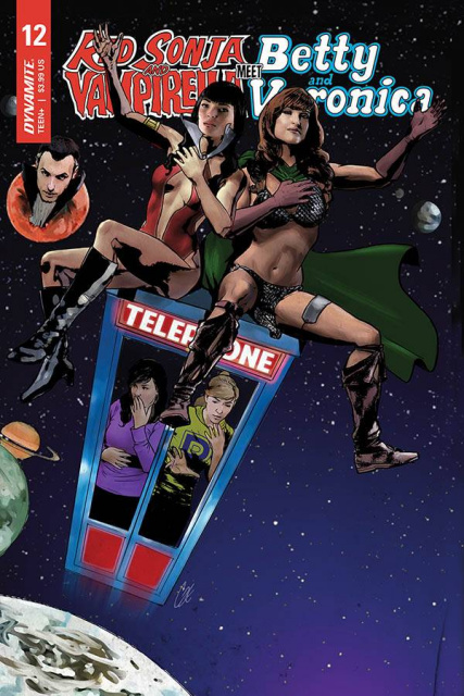 Red Sonja and Vampirella Meet Betty and Veronica #12 (Staggs Cover)