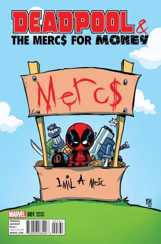 Deadpool and the Mercs For Money #1 (Young Cover)