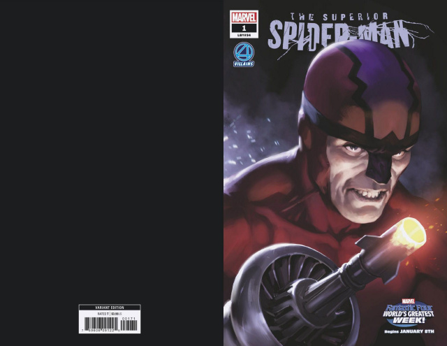 The Superior Spider-Man #1 (Djurdjevic Fantastic Four Villains Cover)