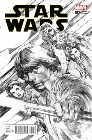 Star Wars #12 (Immonen Sketch Cover)