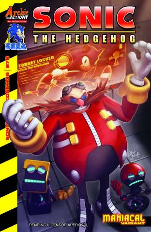 Sonic the Hedgehog #278 (Knight Cover)
