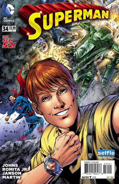 Superman #34 (Selfie Cover)
