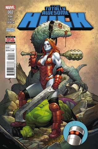 Totally Awesome Hulk #2 (Frank Cho 2nd Printing)