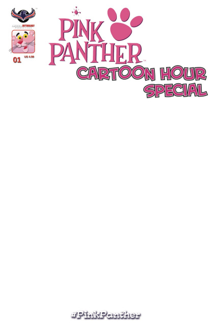Pink Panther: Cartoon Hour Special #1 (Blank Sketch Cover)